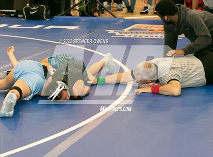 Thumbnail 3 in NCHSAA Women's Wrestling Invitational photogallery.