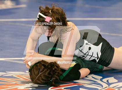 Thumbnail 3 in NCHSAA Women's Wrestling Invitational photogallery.