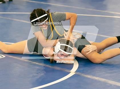 Thumbnail 2 in NCHSAA Women's Wrestling Invitational photogallery.