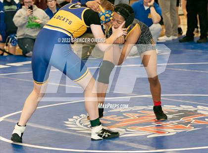 Thumbnail 2 in NCHSAA Women's Wrestling Invitational photogallery.