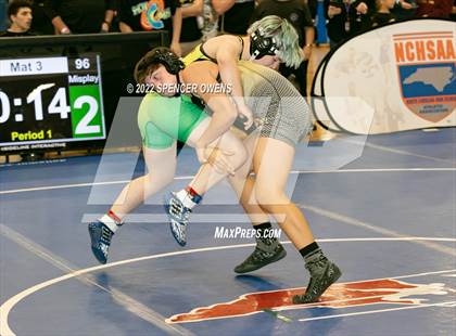Thumbnail 1 in NCHSAA Women's Wrestling Invitational photogallery.