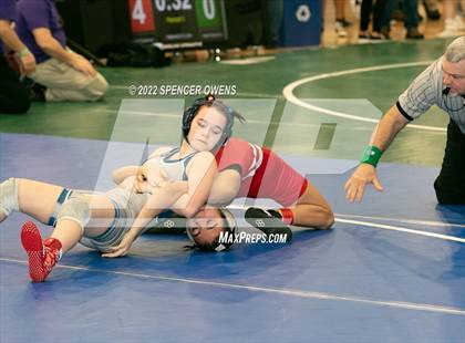 Thumbnail 1 in NCHSAA Women's Wrestling Invitational photogallery.