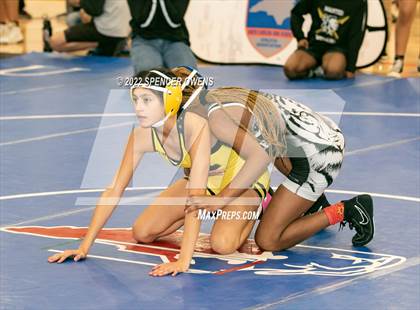 Thumbnail 1 in NCHSAA Women's Wrestling Invitational photogallery.