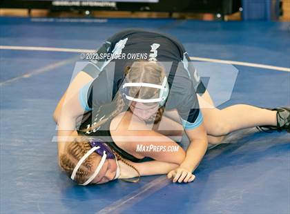 Thumbnail 1 in NCHSAA Women's Wrestling Invitational photogallery.