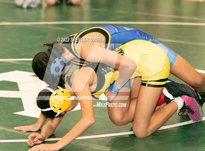 Thumbnail 3 in NCHSAA Women's Wrestling Invitational photogallery.