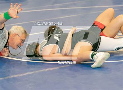 Thumbnail 3 in NCHSAA Women's Wrestling Invitational photogallery.