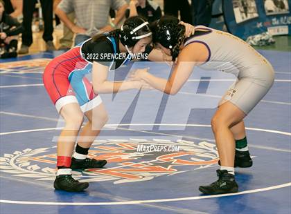 Thumbnail 1 in NCHSAA Women's Wrestling Invitational photogallery.