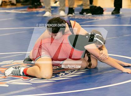 Thumbnail 2 in NCHSAA Women's Wrestling Invitational photogallery.