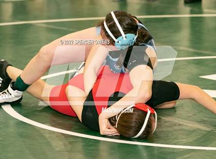 Thumbnail 2 in NCHSAA Women's Wrestling Invitational photogallery.