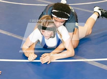 Thumbnail 2 in NCHSAA Women's Wrestling Invitational photogallery.