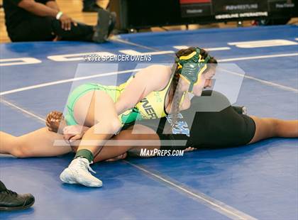 Thumbnail 3 in NCHSAA Women's Wrestling Invitational photogallery.