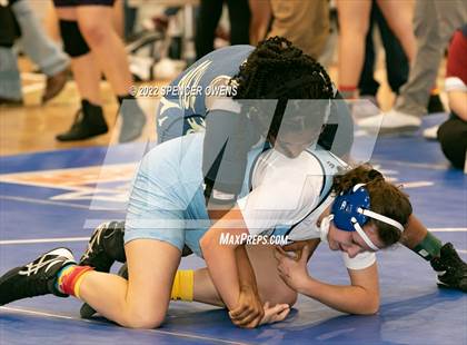 Thumbnail 3 in NCHSAA Women's Wrestling Invitational photogallery.