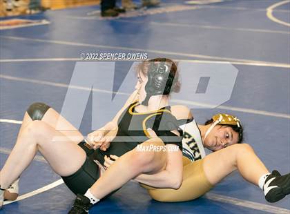 Thumbnail 2 in NCHSAA Women's Wrestling Invitational photogallery.