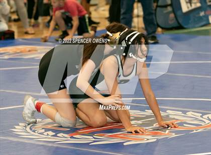 Thumbnail 3 in NCHSAA Women's Wrestling Invitational photogallery.