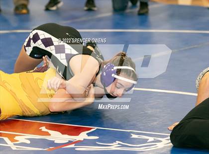 Thumbnail 3 in NCHSAA Women's Wrestling Invitational photogallery.
