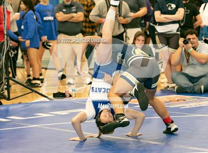 Thumbnail 1 in NCHSAA Women's Wrestling Invitational photogallery.