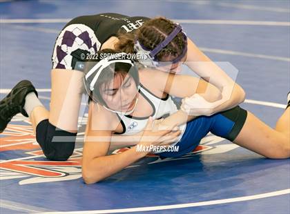 Thumbnail 3 in NCHSAA Women's Wrestling Invitational photogallery.