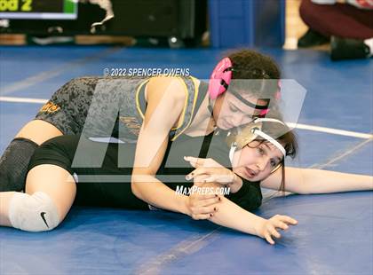 Thumbnail 2 in NCHSAA Women's Wrestling Invitational photogallery.