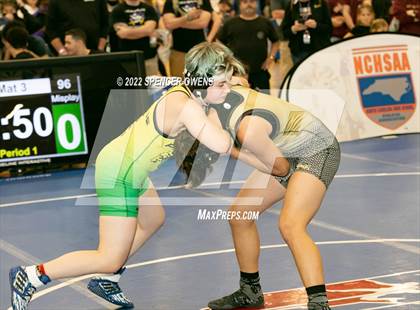 Thumbnail 3 in NCHSAA Women's Wrestling Invitational photogallery.