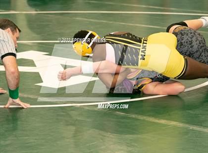 Thumbnail 1 in NCHSAA Women's Wrestling Invitational photogallery.