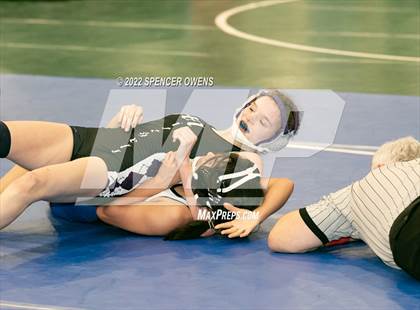 Thumbnail 3 in NCHSAA Women's Wrestling Invitational photogallery.