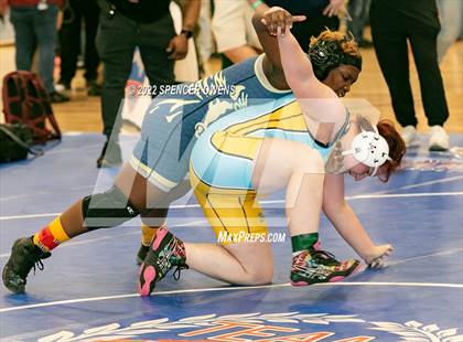 Thumbnail 1 in NCHSAA Women's Wrestling Invitational photogallery.