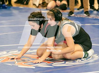 Thumbnail 1 in NCHSAA Women's Wrestling Invitational photogallery.