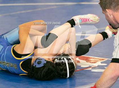 Thumbnail 3 in NCHSAA Women's Wrestling Invitational photogallery.