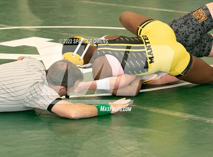 Thumbnail 2 in NCHSAA Women's Wrestling Invitational photogallery.