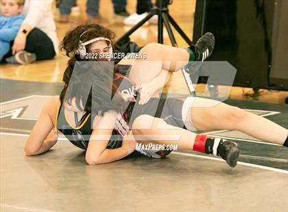 Thumbnail 1 in NCHSAA Women's Wrestling Invitational photogallery.
