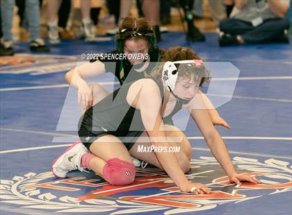 Thumbnail 3 in NCHSAA Women's Wrestling Invitational photogallery.
