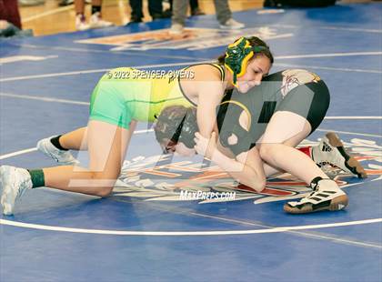 Thumbnail 2 in NCHSAA Women's Wrestling Invitational photogallery.
