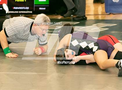 Thumbnail 2 in NCHSAA Women's Wrestling Invitational photogallery.