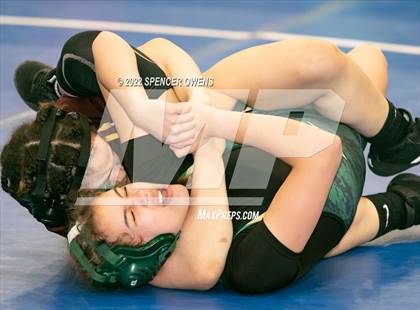 Thumbnail 2 in NCHSAA Women's Wrestling Invitational photogallery.