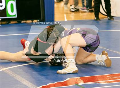 Thumbnail 1 in NCHSAA Women's Wrestling Invitational photogallery.