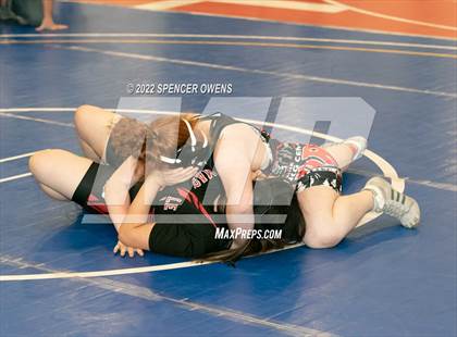 Thumbnail 2 in NCHSAA Women's Wrestling Invitational photogallery.