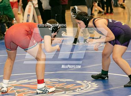 Thumbnail 1 in NCHSAA Women's Wrestling Invitational photogallery.