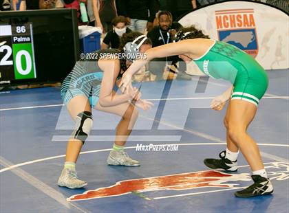 Thumbnail 1 in NCHSAA Women's Wrestling Invitational photogallery.