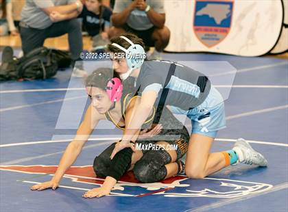 Thumbnail 3 in NCHSAA Women's Wrestling Invitational photogallery.