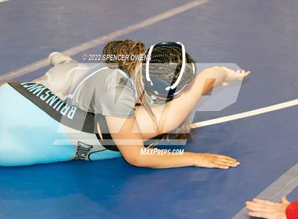 Thumbnail 3 in NCHSAA Women's Wrestling Invitational photogallery.