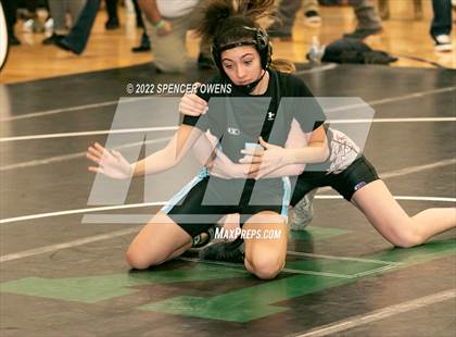 Thumbnail 2 in NCHSAA Women's Wrestling Invitational photogallery.