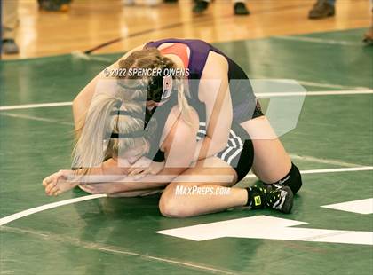Thumbnail 2 in NCHSAA Women's Wrestling Invitational photogallery.