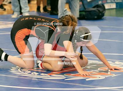 Thumbnail 1 in NCHSAA Women's Wrestling Invitational photogallery.