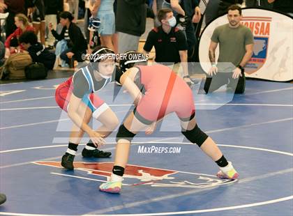 Thumbnail 1 in NCHSAA Women's Wrestling Invitational photogallery.