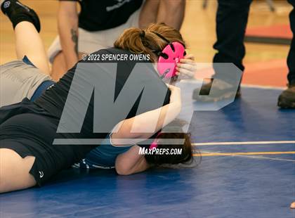 Thumbnail 1 in NCHSAA Women's Wrestling Invitational photogallery.