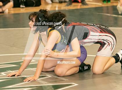 Thumbnail 3 in NCHSAA Women's Wrestling Invitational photogallery.