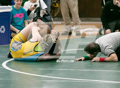 Thumbnail 1 in NCHSAA Women's Wrestling Invitational photogallery.