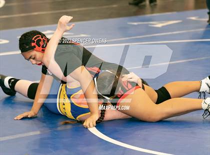 Thumbnail 3 in NCHSAA Women's Wrestling Invitational photogallery.