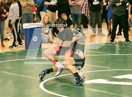 Thumbnail 1 in NCHSAA Women's Wrestling Invitational photogallery.