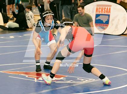 Thumbnail 3 in NCHSAA Women's Wrestling Invitational photogallery.